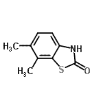 CAS#: 80689-21-0, 6,7-Dimethyl-1,3-benzothiazol-2(3H)-one