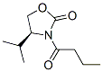 CAS 登录号：80697-93-4， (S)-4-(1-异丙基)-3-(1-氧代丁基)-2-恶唑烷酮