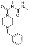 CAS 登录号：80712-19-2， 1-(2,4-二甲基脲甲酰基)-4-苄基哌嗪