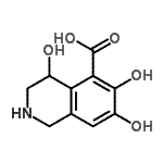 CAS#: 807262-08-4, 4,6,7-Trihydroxy-1,2,3,4-tetrahydro-5-isoquinolinecarboxylic acid