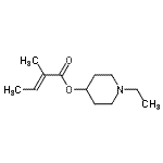 CAS#: 807270-57-1, 1-Ethyl-4-piperidinyl (2E)-2-methyl-2-butenoate