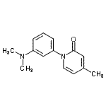 CAS#: 807279-08-9, 1-[3-(Dimethylamino)phenyl]-4-methyl-2(1H)-pyridinone