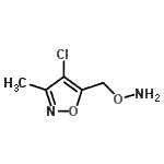 CAS 登录号：80728-24-1， 5-[(氨基氧基)甲基]-4-氯-3-甲基-1,2-恶唑