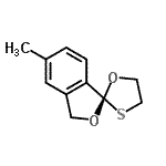 CAS#: 807366-18-3, (1S)-5-Methyl-3H-spiro[2-benzofuran-1,2'-[1,3]oxathiolane]