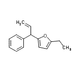 CAS#: 807370-56-5, 2-Ethyl-5-(1-phenyl-2-propen-1-yl)furan