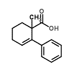 CAS#: 807629-74-9, 1-Methyl-2-phenyl-2-cyclohexene-1-carboxylic acid