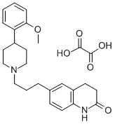 CAS 登录号：80834-78-2， 3,4-二氢-6-(3-(4-(2-甲氧基苯基)-1-哌啶基)丙基)-2(1H)-喹啉酮草酸盐 (1:1)