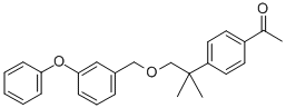 CAS#: 80844-12-8, 1-(4-(1,1-Dimethyl-2-((3-Phenoxyphenyl)Methoxy)Ethyl)Phenyl)-Ethanone