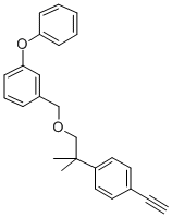 CAS 登录号:80853-98-1, 1-((2-(4-乙炔基苯基)-2-甲基丙氧基)甲基)-3-苯氧基苯