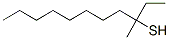 CAS 登录号：80867-35-2， 3-甲基十一烷-3-硫醇
