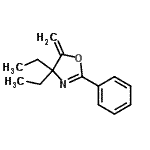 CAS#: 808737-53-3, 4,4-Diethyl-5-methylene-2-phenyl-4,5-dihydro-1,3-oxazole