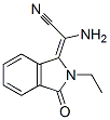CAS#: 809230-45-3, (2Z)-Amino(2-Ethyl-2,3-Dihydro-3-Oxo-1H-Isoindol-1-Ylidene)-Acetonitrile