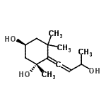 CAS#: 809281-50-3, (1R,3S)-6-(3-Hydroxy-1-buten-1-ylidene)-1,5,5-trimethyl-1,3-cyclohexanediol