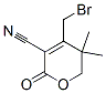 CAS 登录号：80946-00-5， 4-(溴甲基)-5,5-二甲基-2-氧代-6H-吡喃-3-甲腈