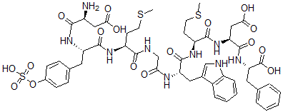 CAS 登录号：80980-81-0， 缩胆囊素 (26-33)