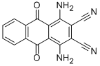 CAS 登录号：81-41-4， 1,4-二氨基-2,3-二氰基-9,10-蒽醌