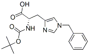 CAS 登录号：81018-79-3， 1-苄基-N-(叔-丁氧羰基)-L-组氨酸