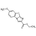 CAS#: 81021-97-8, Ethyl 7-methoxyimidazo[2,1-b][1,3]benzothiazole-2-carboxylate