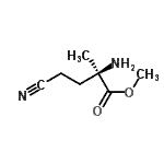 CAS#: 81080-74-2, Methyl 2-methyl-5-nitrilo-D-norvalinate