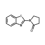 CAS#: 81093-59-6, 1-(1,3-Benzothiazol-2-yl)-2-pyrrolidinone
