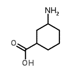 CAS 登录号：81131-40-0， 3-氨基环己烷羧酸