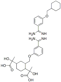 CAS#: 81142-50-9, 1,4-Bis(3,3'-Amidinophenoxymethyl)Cyclohexane Dilactate