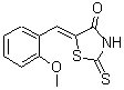 CAS#: 81154-09-8, (5Z)-5-(2-Methoxybenzylidene)-2-thioxo-1,3-thiazolidin-4-one