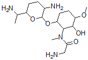 CAS 登录号:81166-17-8, 1-去氨基-2-脱氧阿司米星 A