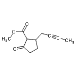 CAS#: 811784-49-3, Methyl 2-(2-butyn-1-yl)-5-oxocyclopentanecarboxylate