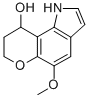 CAS#: 81258-10-8, 1,7,8,9-Tetrahydro-5-Methoxypyrano(2,3-g)Indol-9-Ol
