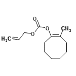 CAS#: 812639-06-8, Allyl (1E)-2-methyl-1-cycloocten-1-yl carbonate