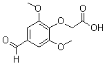 CAS 登录号：812642-73-2， (4-甲酰基-2,6-二甲氧基苯氧基)乙酸