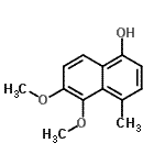CAS#: 812646-84-7, 5,6-Dimethoxy-4-methyl-1-naphthol