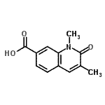 CAS#: 813424-69-0, 1,3-Dimethyl-2-oxo-1,2-dihydro-7-quinolinecarboxylic acid