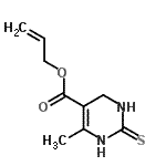 CAS#: 813453-74-6, Allyl 6-methyl-2-thioxo-1,2,3,4-tetrahydro-5-pyrimidinecarboxylate