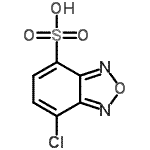 CAS#: 81377-20-0, 7-Chloro-2,1,3-benzoxadiazole-4-sulfonic acid