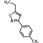 CAS#: 81386-31-4, 5-Ethyl-3-(4-methylphenyl)-1,2,4-oxadiazole