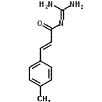 CAS 登录号：815585-39-8， (2E)-N-(二氨基亚甲基)-3-(4-甲基苯基)丙烯酰胺