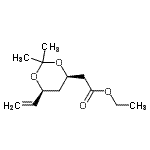 CAS#: 815588-08-0, Ethyl [(4R,6S)-2,2-dimethyl-6-vinyl-1,3-dioxan-4-yl]acetate