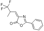 CAS 登录号：81619-00-3， 2-苯基-4-[2-(三氟甲基)亚丙基]-5(4H)-恶唑酮