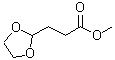CAS 登录号：81625-03-8， 3-(1,3-二氧戊环-2-基)丙酸甲酯