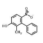 CAS#: 816423-22-0, 2-Methyl-6-nitro-3-biphenylol