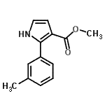 CAS#: 816458-06-7, Methyl 2-(3-methylphenyl)-1H-pyrrole-3-carboxylate