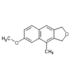 CAS#: 816463-33-9, 6-Methoxy-4-methyl-1,3-dihydronaphtho[2,3-c]furan