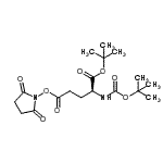 CAS#: 81659-82-7, 5-(2,5-Dioxo-1-pyrrolidinyl) 1-(2-methyl-2-propanyl) N-{[(2-methyl-2-propanyl)oxy]carbonyl}-L-glutamate