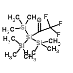 CAS#: 81671-46-7, 2,2,2-Trifluoro-1-[1,1,1,3,3,3-hexamethyl-2-(trimethylsilyl)-2-trisilanyl]ethanone