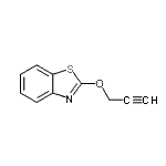 CAS#: 81697-01-0, 2-(2-Propyn-1-yloxy)-1,3-benzothiazole
