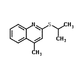 CAS#: 817166-87-3, 2-(Isopropylsulfanyl)-4-methylquinoline