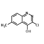 CAS#: 817209-20-4, 3-Chloro-6-methyl-4-cinnolinol