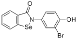 CAS#: 81744-15-2, 2-(3-Bromo-4-Hydroxyphenyl)-1,2-Benzoselenazol-3-One